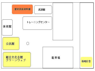 島原市有明歴史民俗資料館・周辺地図