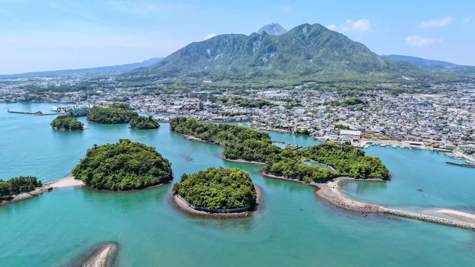 島原市_ドローン_九十九島