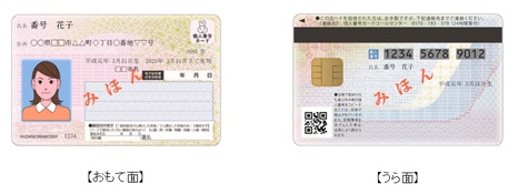 マイナンバーカードみほん