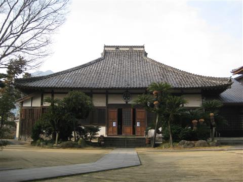 031+201303晴雲寺(平成25年3月号)晴雲寺本堂H25.2.7撮影